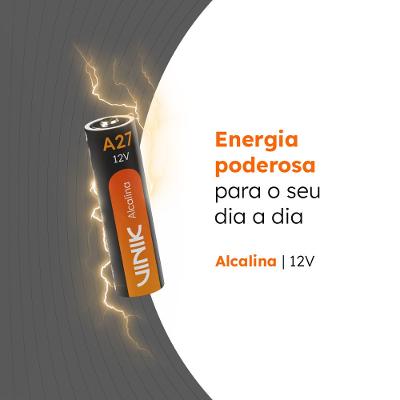PILHA A27 12V VINIK 5