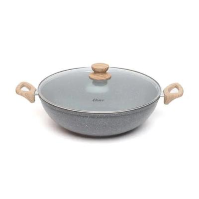 Panela Wok 7L 34CM Marble Dark Grey Oster