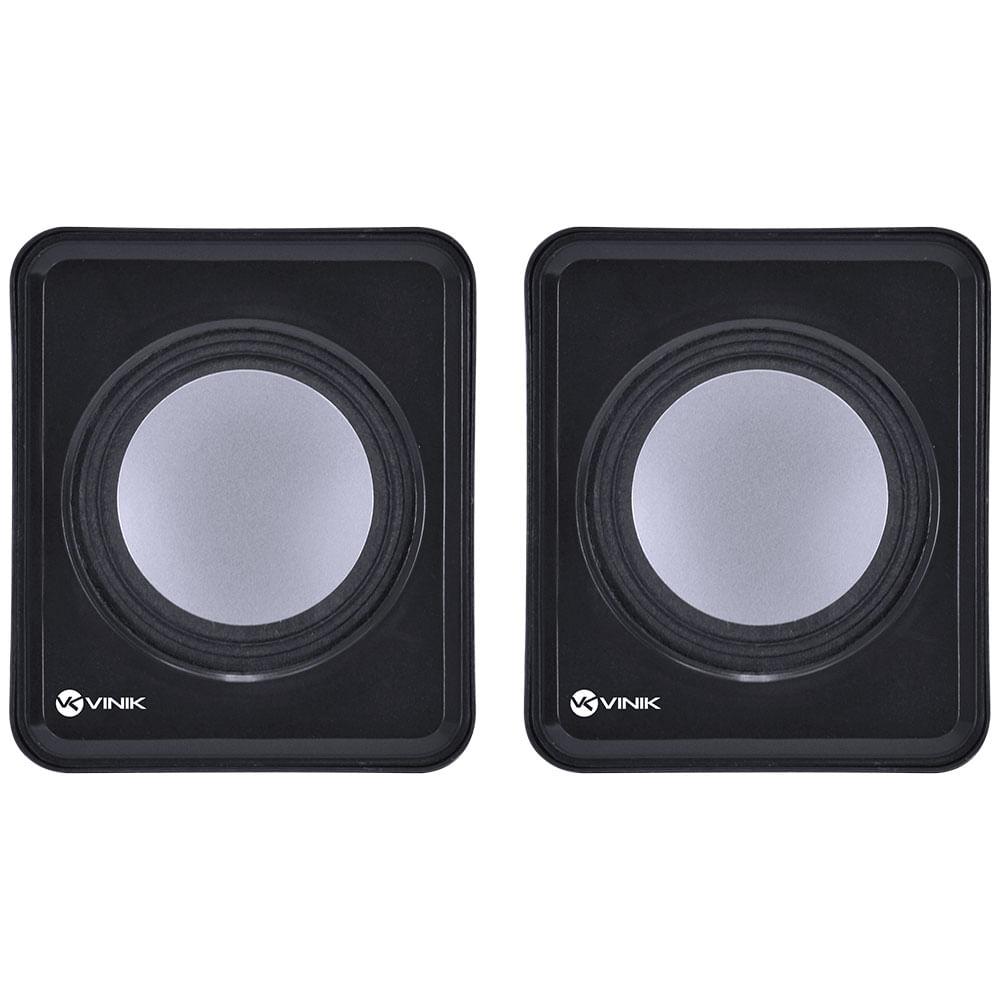 Caixa Som 2.0 Vinik VS 01 USB 2x1W Volume - 9