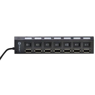 HUB USB 2.0 7 Portas com Cabo e LED HUV 40 Vinik
