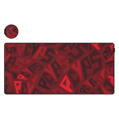Mouse Pad Gamer Signature Extended Red Magma PCYES