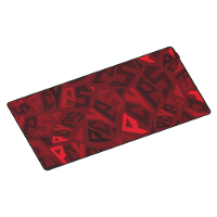 Mouse Pad Gamer Signature Extended Red Magma PCYES - 2