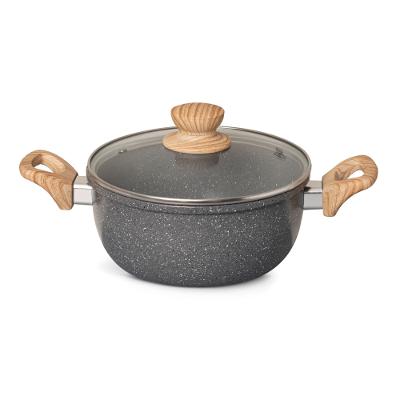 Caçarola 7,5L 28CM Marble Dark Grey Oster