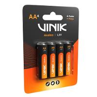 Pilha Alcalina AA 1.5V com 4 Vinik - 2