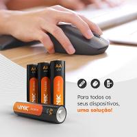 Pilha Alcalina AA 1.5V com 4 Vinik - 3