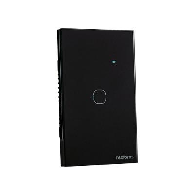 Interruptor Smart Zigbee Touch 1 Preto Intelbras EZS 1001