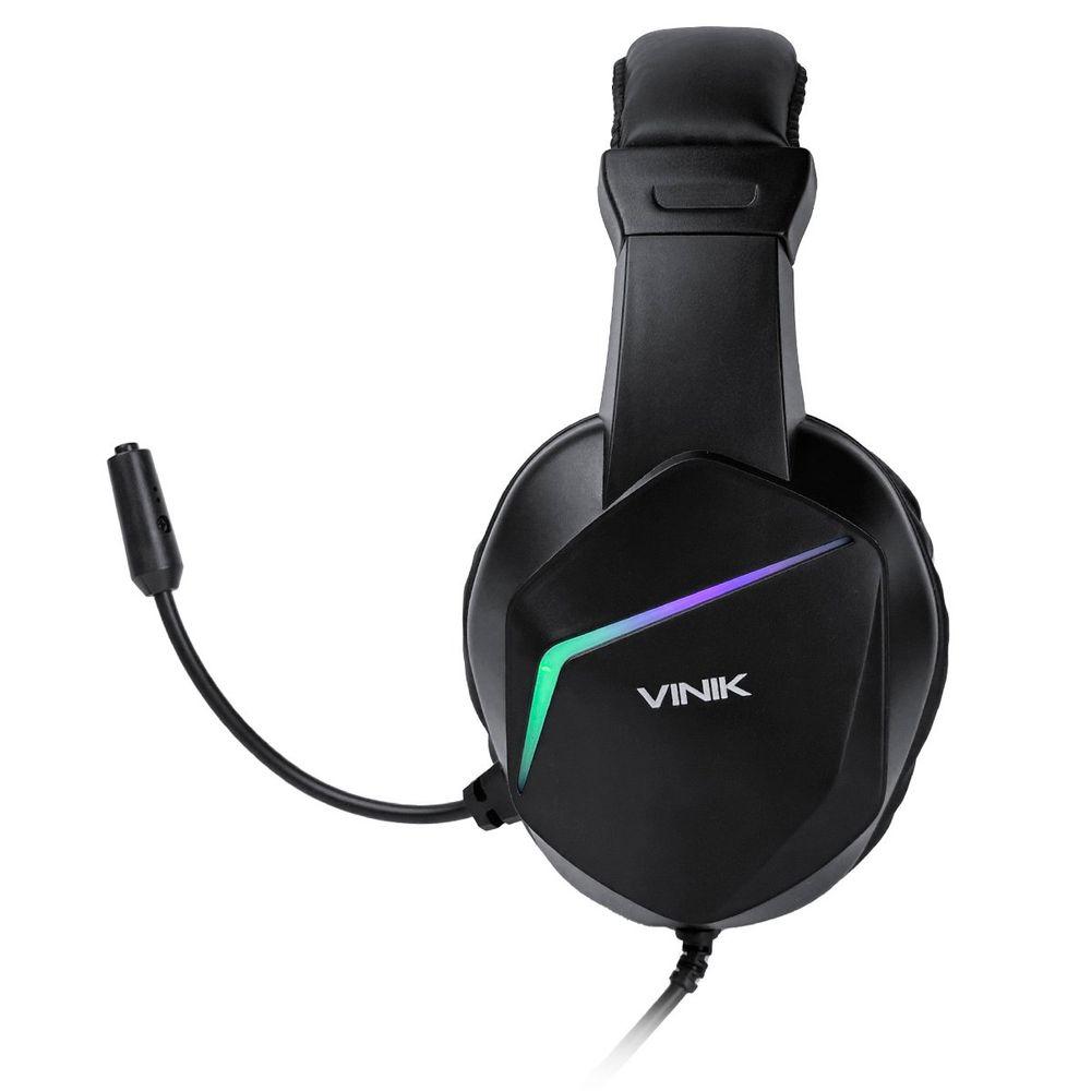 Fone Headset Gamer Vinik V Blade III USB LED Rainbow - 5