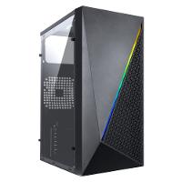 Gabinete Gamer Murk Preto Lateral Acrilico Vinik - 1