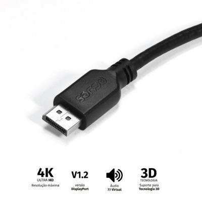 Cabo Mini DisplayPort para DisplayPort 2m PCYes 1