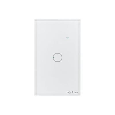 Interruptor Smart Wi-Fi Touch Intelbras Branco EWS 1001