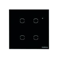 Interruptor Smart Wi-Fi Touch Intelbras EWS 1004 4 Teclas - 1