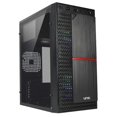 Gabinete Gamer Lateral Acrílico 2 Fans Vinik