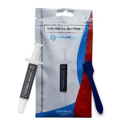 PASTA TÉRMICA THERMAL SILVER IMPLASTEC 2 GRAMAS