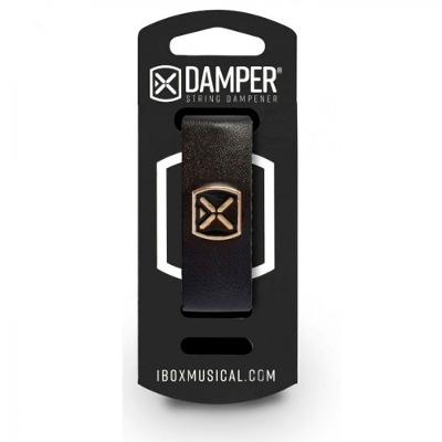 Damper Couro Tag Metal Preto DSMD02 IBOX