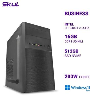 Computador B500 i5 10400T 16GB 512GB NVMe Win 11 Pro SKUL