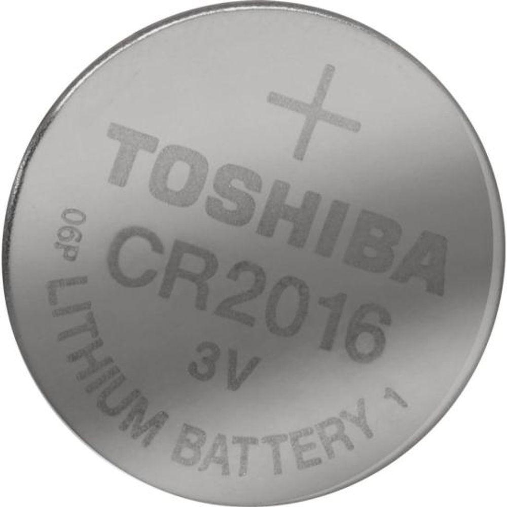 Pilha Moeda Lithium 3V CR2016 (Com5 Pilhas) Toshiba - 4