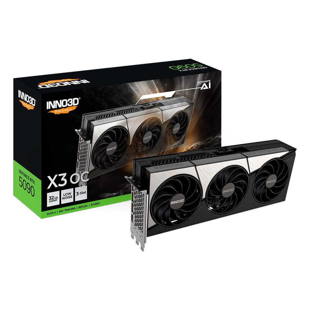 GPU RTX 5090 X3 OC 32GB GDDR7 512 Bit Inno3d - 1