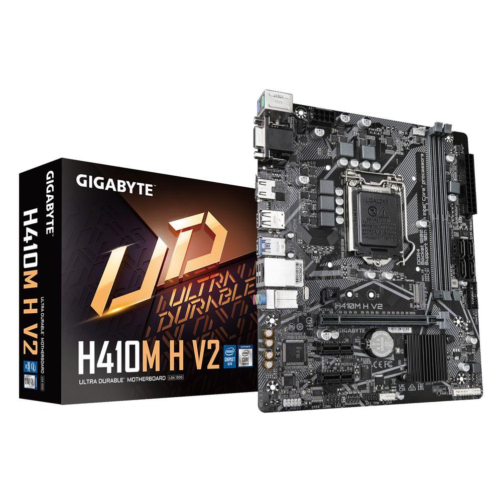 Placa Mae H410M H V2 mATX LGA1200 DDR4 HDMI GIGABYTE - 1