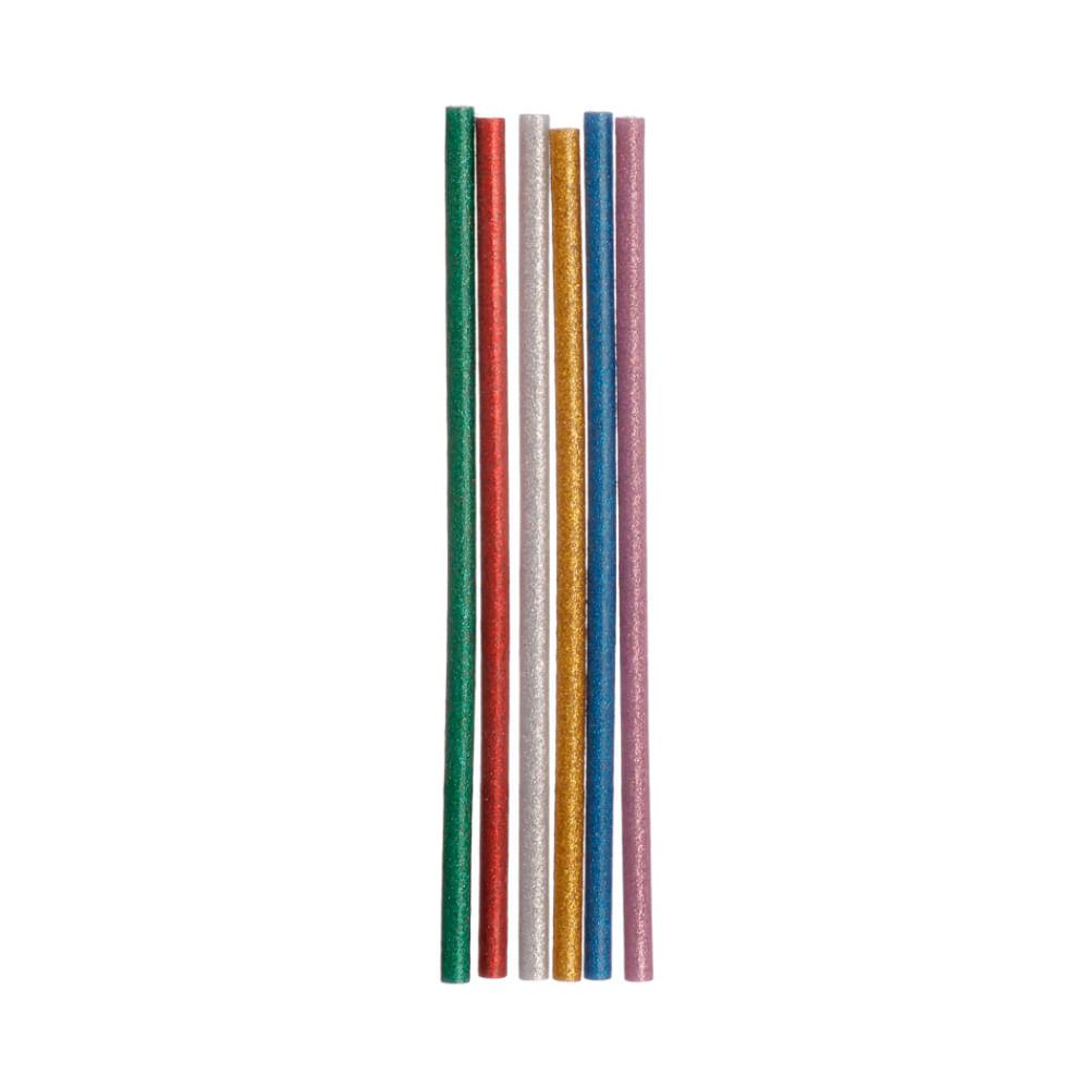 Refil De Cola Quente Glitter 7mm 6 Peças - Western - 1