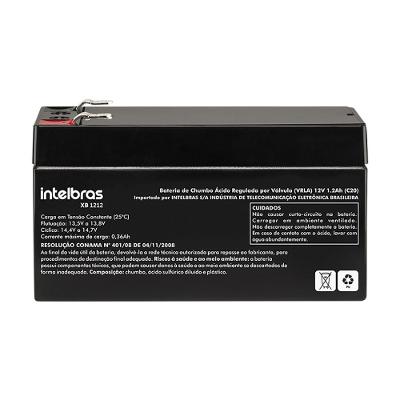 Bateria Chumbo Acido 12V XB1212 Intelbras