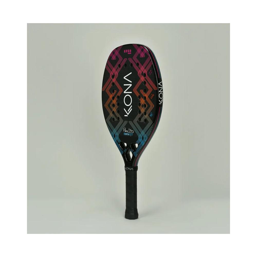 Raquete Beach Tennis Kona Rocket Zig Zag 2024 Carbono 3K - 2