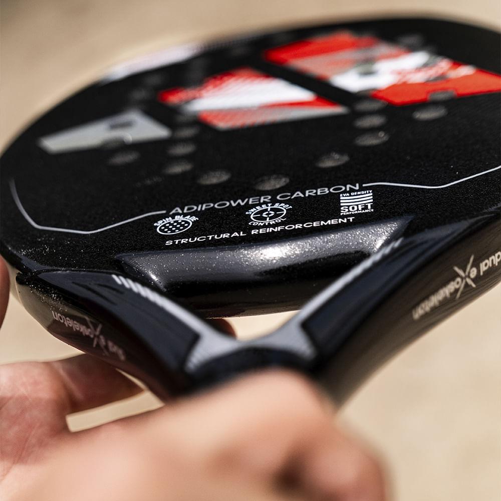 Raquete de Beach Tennis Adidas Adipower Carbon H34 3K 2024 - 5