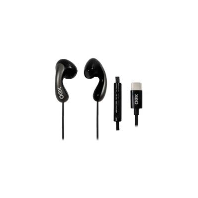 Fone de Ouvido OEX Softsound Type-C Preto FN217