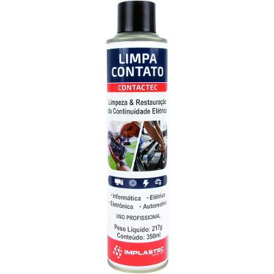 Limpa Contato Contactec 350ml para Eletrônicos IMPLASTEC