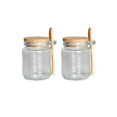 Pote Redondo Colher Hauskraft 250ml 2 Peças