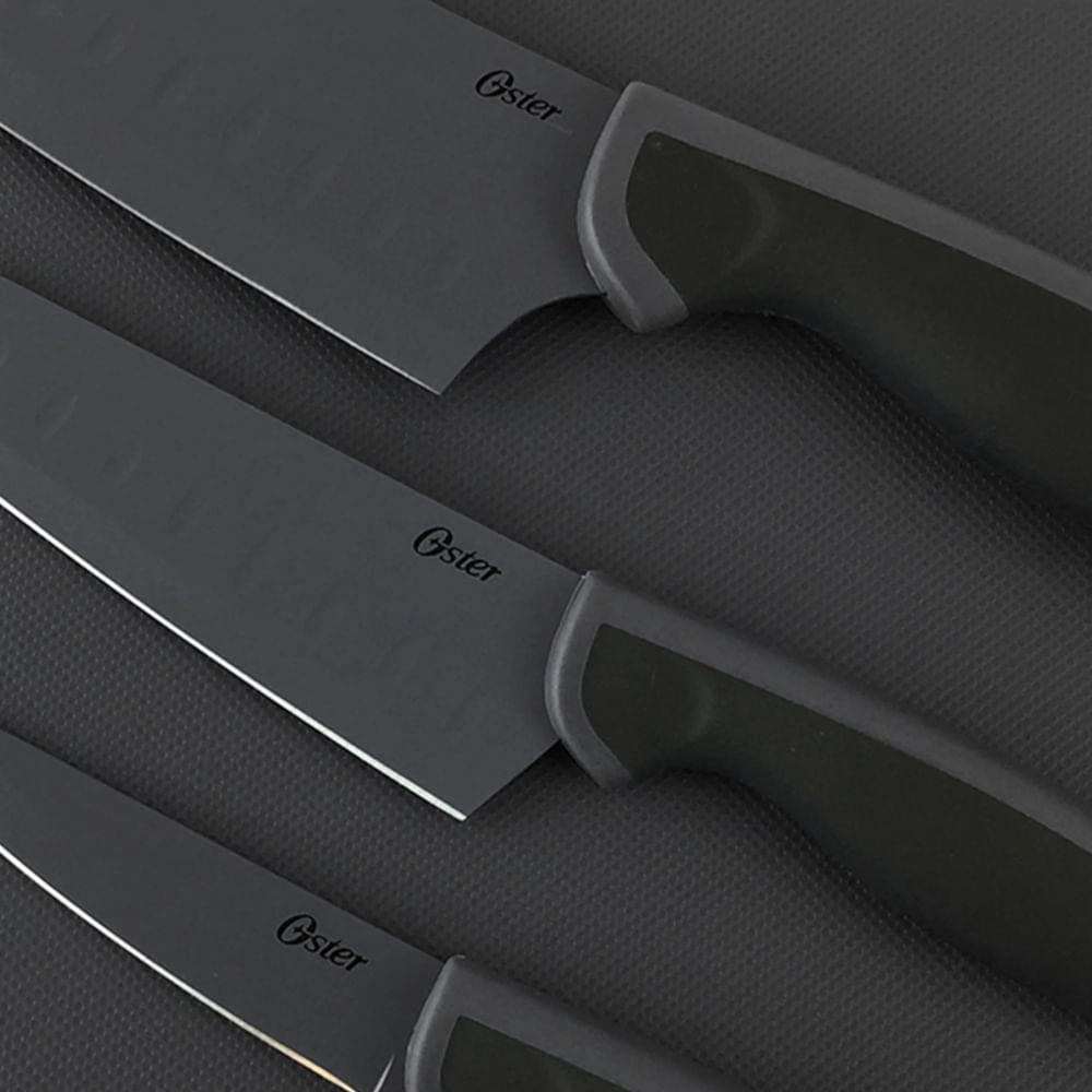 Jogo de Facas e Tábua 4 Peças Slice Craft Oster - 2