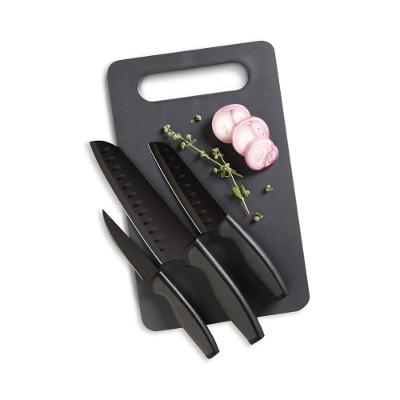 Jogo de Facas e Tábua 4 Peças Slice Craft Oster