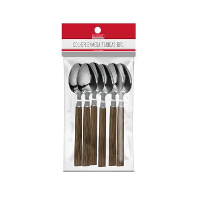 Conjunto de Colheres de Sobremesa Tijucas 6 Peças Hauskraft