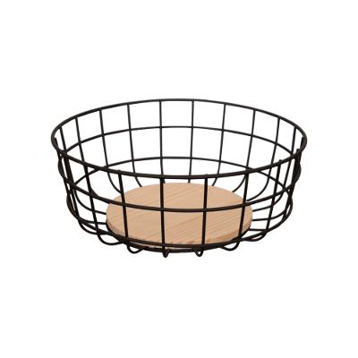 Fruteira de Mesa Aramada Redonda 25x10cm Hauskraft
