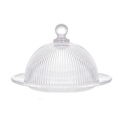 Mini Prato com Cúpula Vidro 14cm Hauskraft