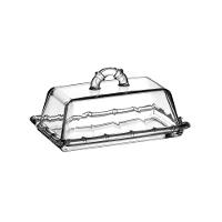 Manteigueira Bamboo Tampa Transparente 16,5cm Hauskraft - 1