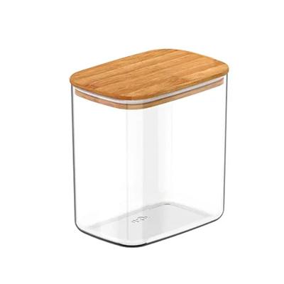 Pote Hermético Retangular Borossilicato 1,7L Hauskraft