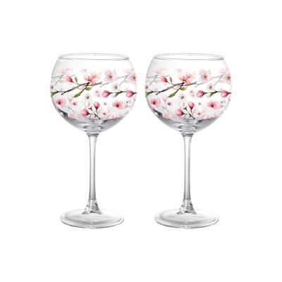 Conjunto de Taças Gin Blow Cereje 630ml 2 Peças Hauskraft