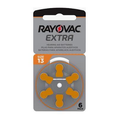Bateria Auditiva Tamanho 13 Rayovac 6 Unidades