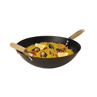 Panela Wok Oriental 34CM Aço Carbono Brayden Oster - 4