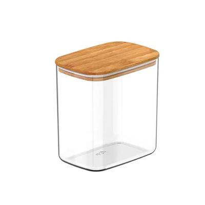 Pote Hermético Retangular Borossilicato Liege 1,5L Hauskraft