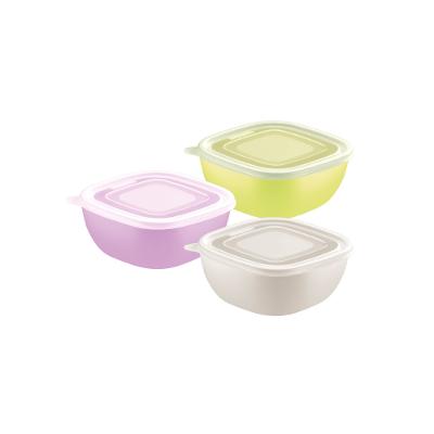 Conjunto Potes MixColor 600ml 3 Peças