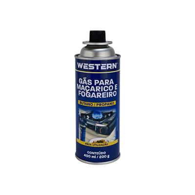Gás Maçarico e Fogareiro Western 400ml