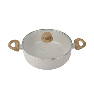 Caçarola Paris Indução Hauskraft 24cm Bege