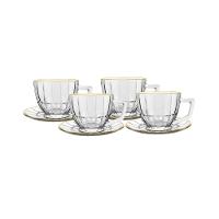 Conjunto 4 Xícaras Café Cristal Hauskraft TRBD 90ml - 1