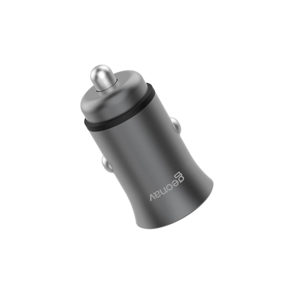 Carregador Veicular Geonav Superpower Mini 20W com USB-C e USB-A - 2