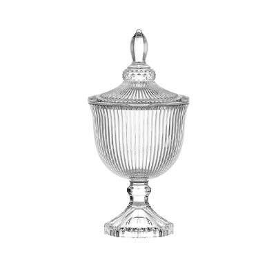 Potiche Decorativo de Vidro Hauskraft 24,5cm
