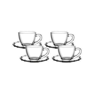 Conjunto 4 Xícaras Café Hauskraft Bamboo 100ml