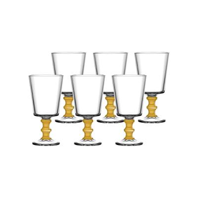 Conjunto 6 Taças Água e Vinho Hauskraft Bamboo 320ml