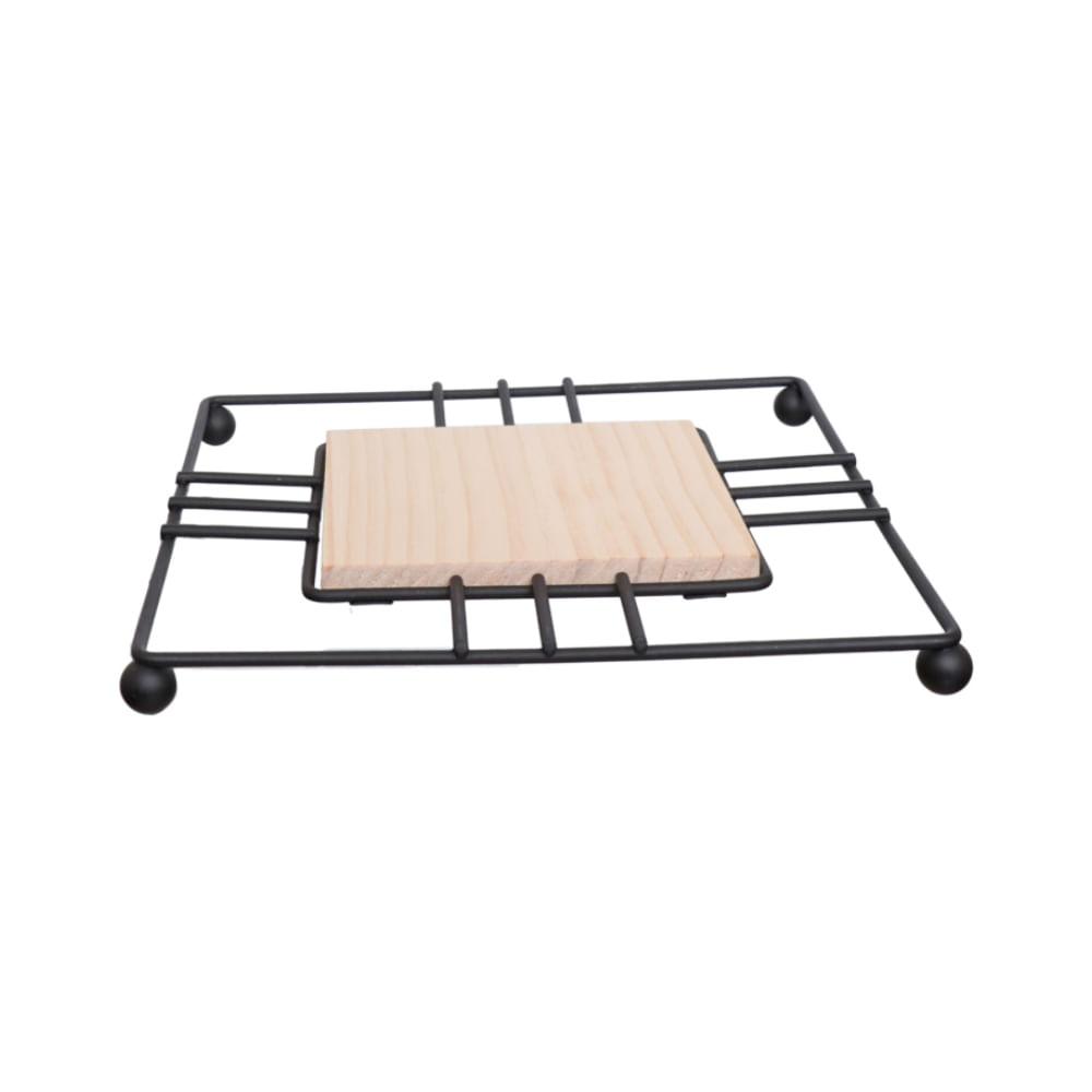 Descanso de Panela Quadrado Aramado 18cm Hauskraft - 1