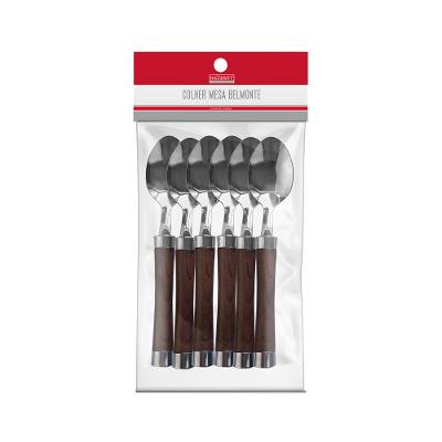 Conjunto 6 Colheres de Mesa Belmonte Hauskraft